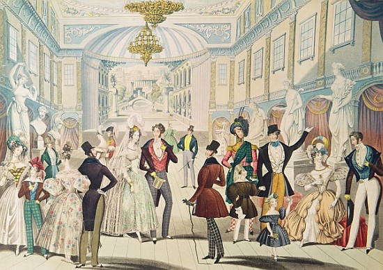 Summer Fashions for 1836 from English School