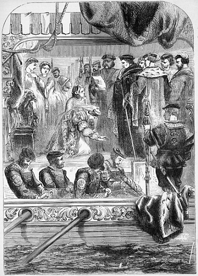 The Arrest of Anne Boleyn from English School