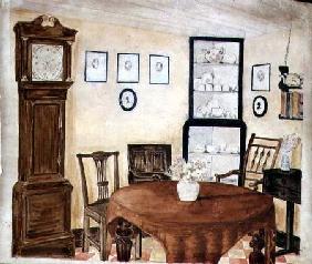 Interior of an Antique Dealer's House