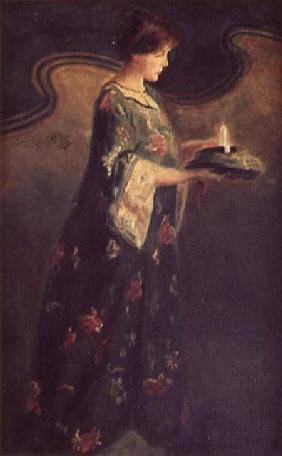 Lady with a Candle
