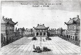 Prospect of the Inner Court of the Emperor''s Palace at Pekin