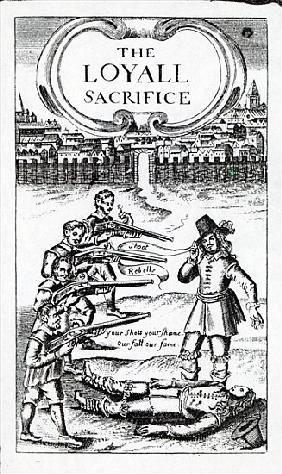 ''The Loyall Sacrifice'', pamphlet circulated in 1648