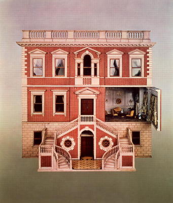 The Tate baby doll's house, 1760 (mixed media) from English School, (18th century)
