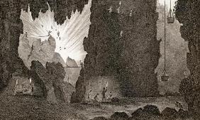 View of an Iron Mine, c.1783 (engraving)