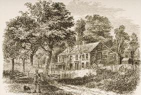 Home of the historian, William H. Prescott, Pepperill, near Boston, in c.1870, from 'American Pictur