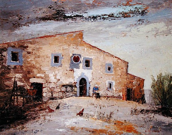 Spanish Farmhouse (oil on canvas)  from Eric  Hains