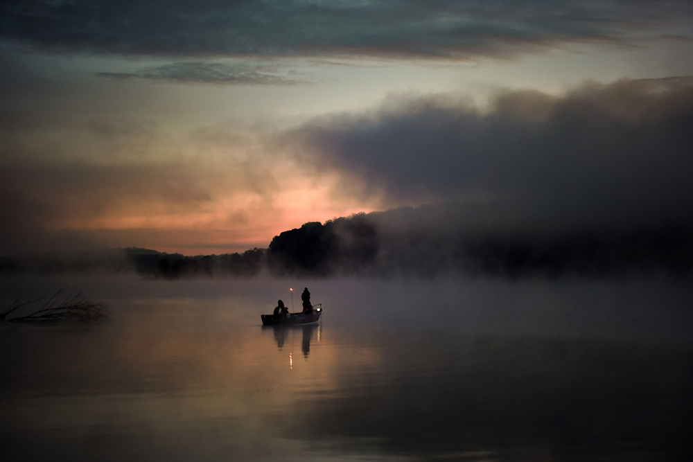 Fishing before the dawn from Eric Zhang