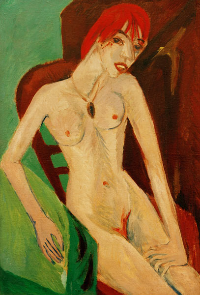 Redhead from Ernst Ludwig Kirchner