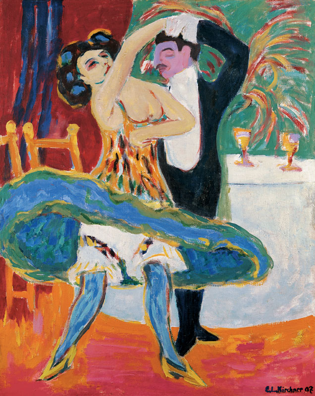 Vaudeville Theater (English Dancing Couple) from Ernst Ludwig Kirchner