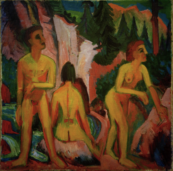 Bathers from Ernst Ludwig Kirchner