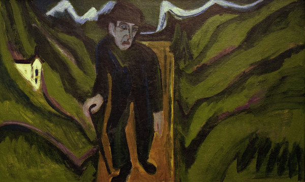 Der Wanderer from Ernst Ludwig Kirchner