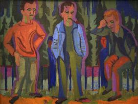 The artists: Hermann Scherer, Kirchner, Paul Camenisch