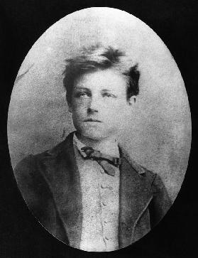 Portrait of Arthur Rimbaud (1854-91), c.1870 (b/w photo) 