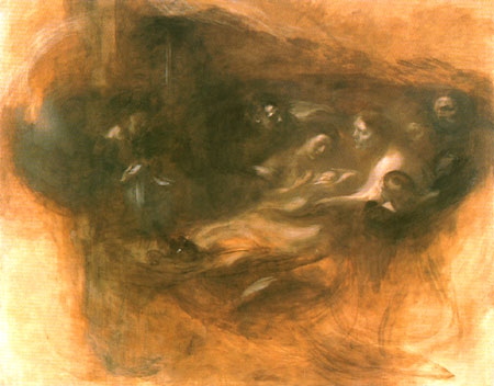 The birth from Eugène Carrière