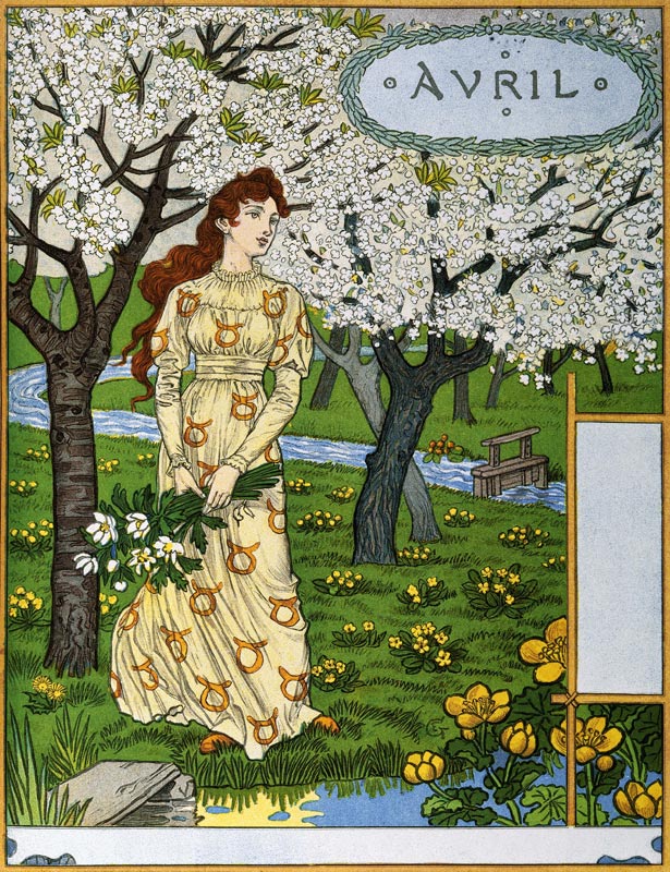April from Eugene Grasset