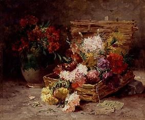 Flower basket from Nizza. from Eugene Henri Cauchois