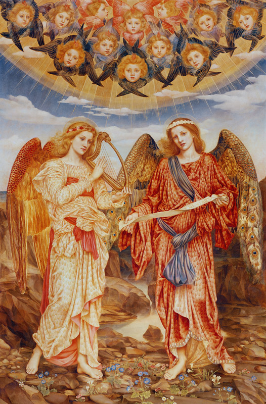 Angels from Evelyn de Morgan
