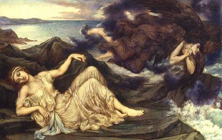 Port after Stormy Seas (from Spenser's 'Faerie Queene') from Evelyn de Morgan