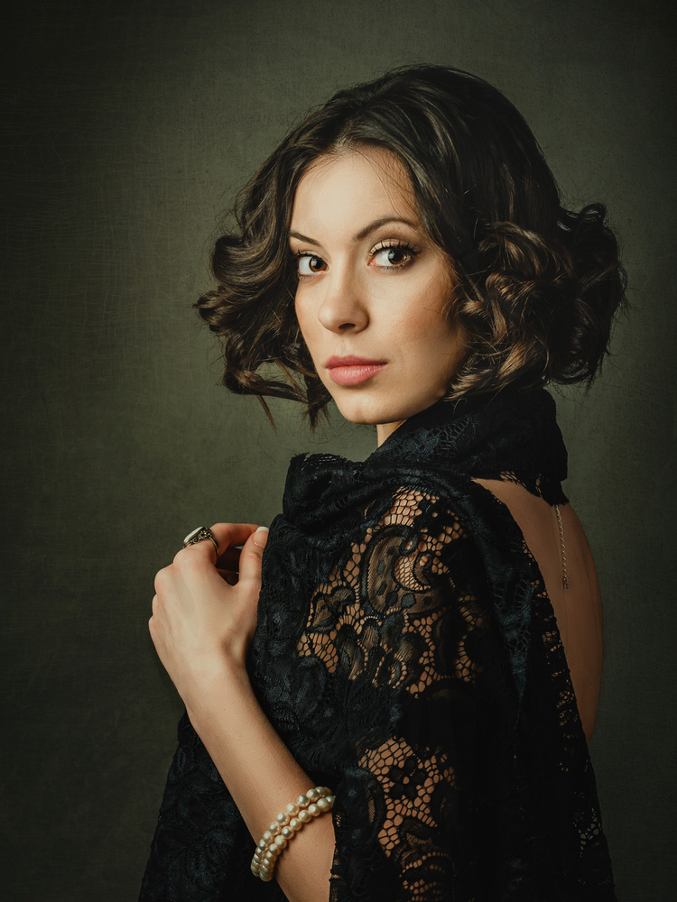 Lady in black from Evgeny Markalev
