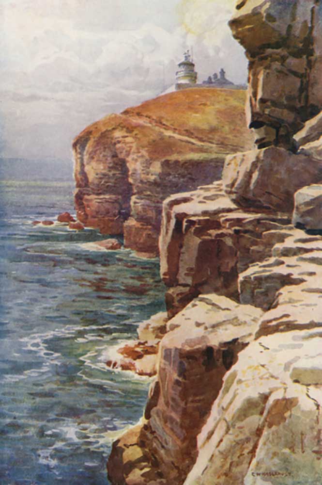 The Lighthouse, Anvil Point from E.W. Haslehust