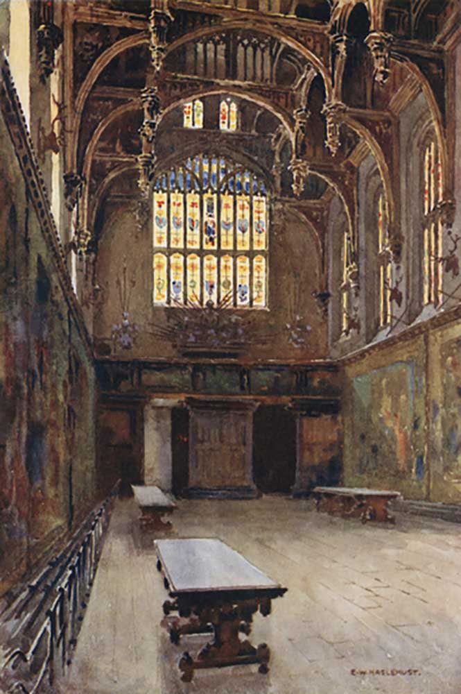 The Great Hall from E.W. Haslehust