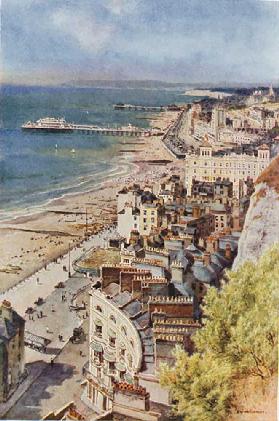 Hastings and St. Leonards from the Castle