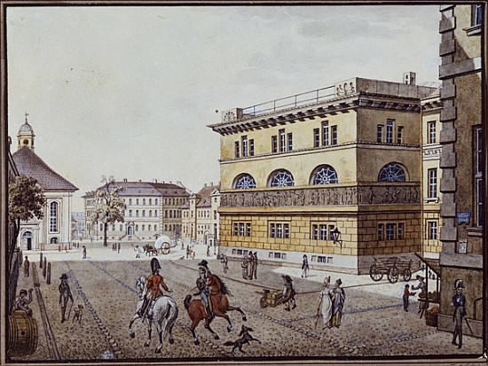 View of the mint, Berlin from F.A. Calau
