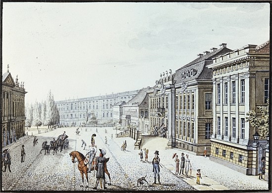 View of the Royal Palace, Berlin from F.A. Calau