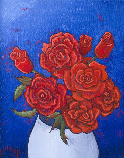 Vase of Roses 2