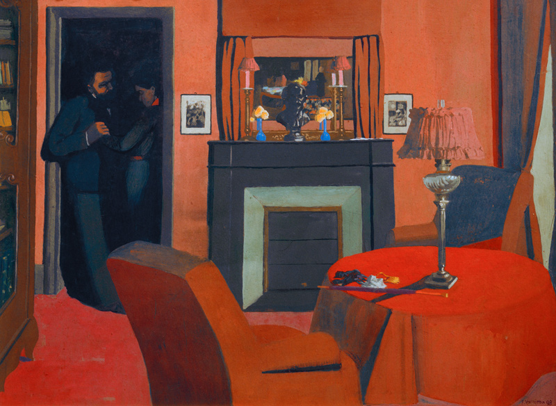 Vallotton / The red room / 1898 from Felix Vallotton