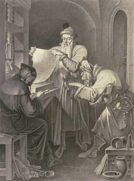 Johannes Gutenberg erfindet die Druckerkunst from Ferdinand Fellner
