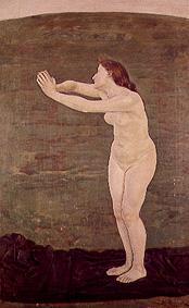 Being wrapped up in the space from Ferdinand Hodler