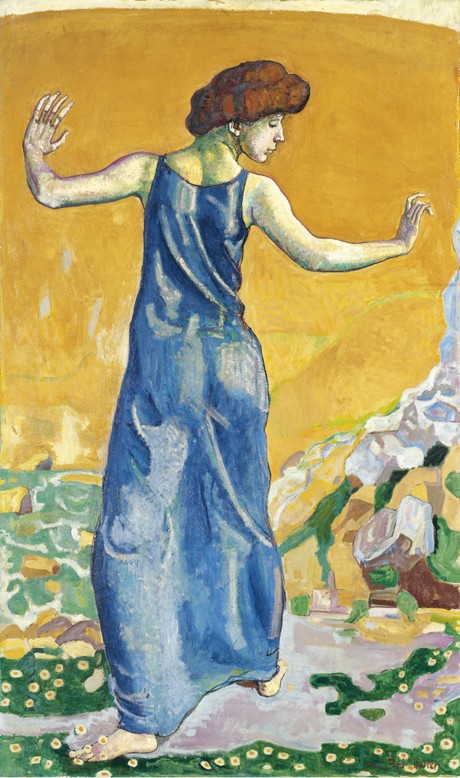 Joyful Woman from Ferdinand Hodler