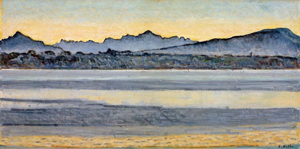 Lake Geneva with Mont-Blanc from Ferdinand Hodler