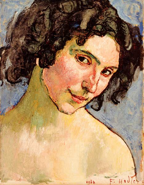 Portrait of Giulia Leonardi from Ferdinand Hodler