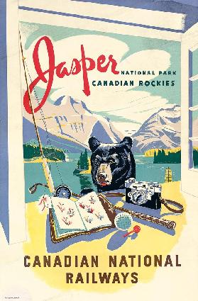 Jasper, Canadian National Railways.