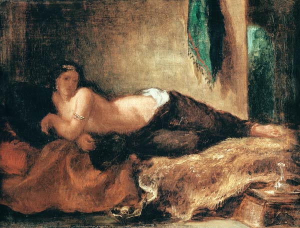 Odalisque from Ferdinand Victor Eugène Delacroix