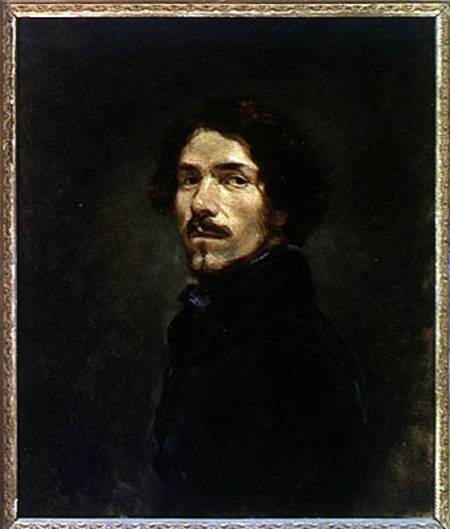 Self Portrait from Ferdinand Victor Eugène Delacroix