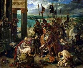 The Crusaders' entry into Constantinople, 12th April 1204