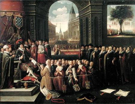 The Tyranny of the Duke of Alba from Flemish School
