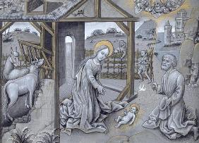 The Nativity (vellum)