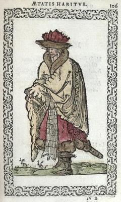 The Muscovite, illustration from 'Omnium fere gentium nostraeque aetatis Nationum Habitus et Effigie