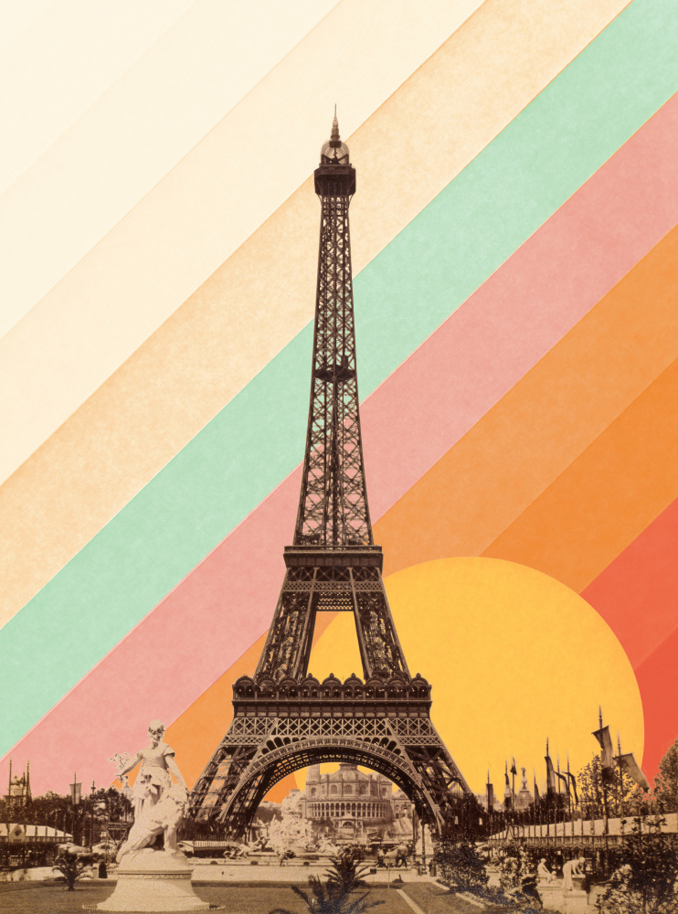 Eiffel Tower Rainbow from Florent Bodart