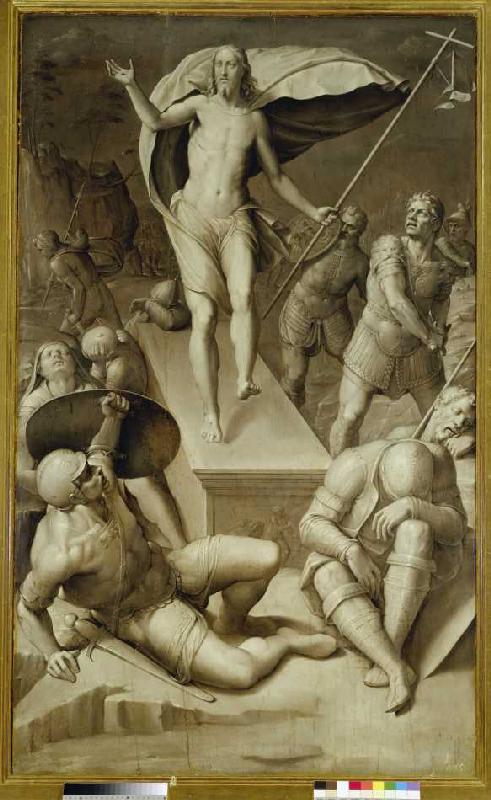 The resurrection Christi. from Florentinische Schule
