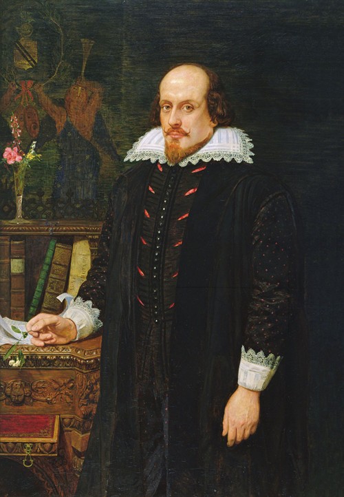 Portrait of William Shakespeare (1564-1616) from Ford Madox Brown