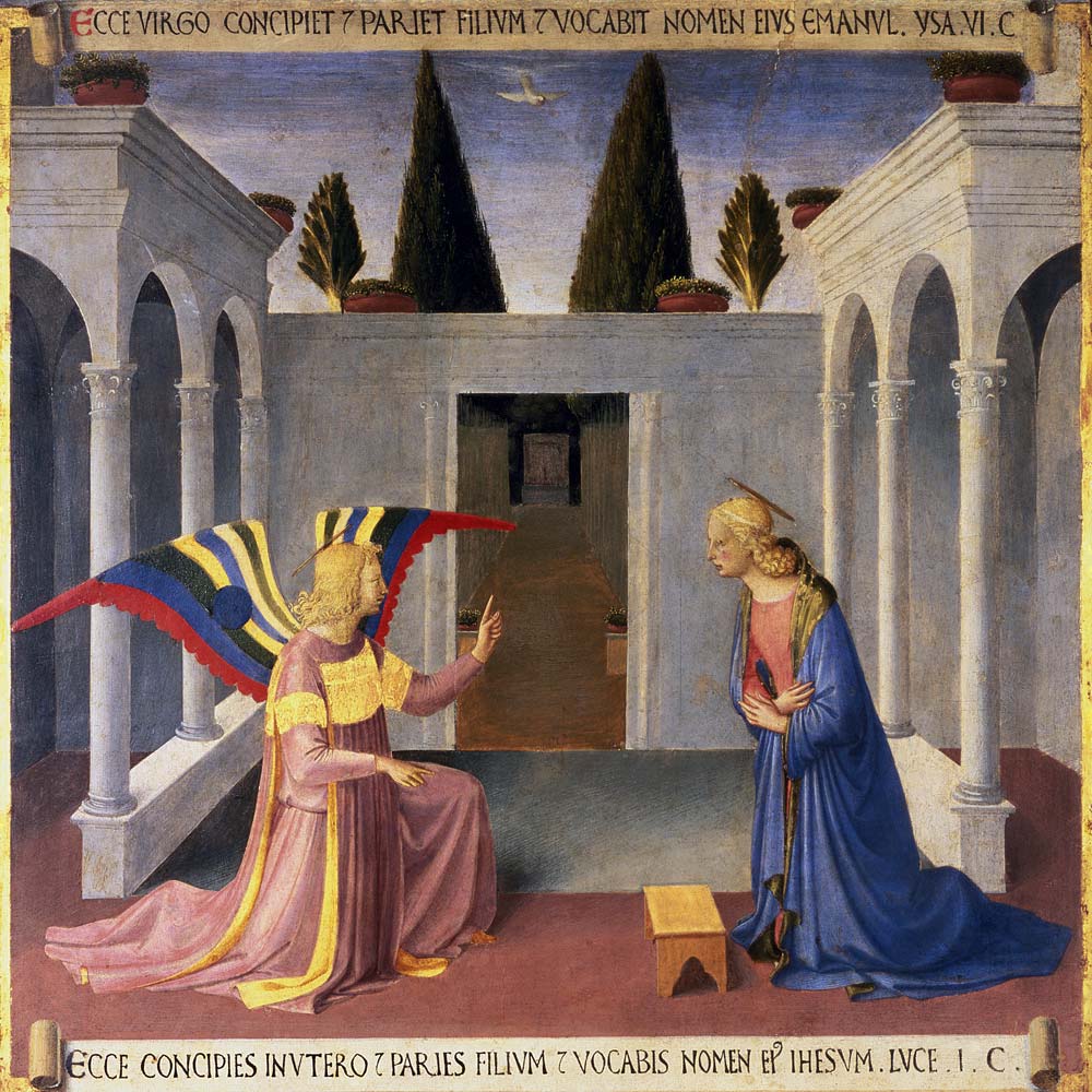 The Annunciation from Fra Beato Angelico