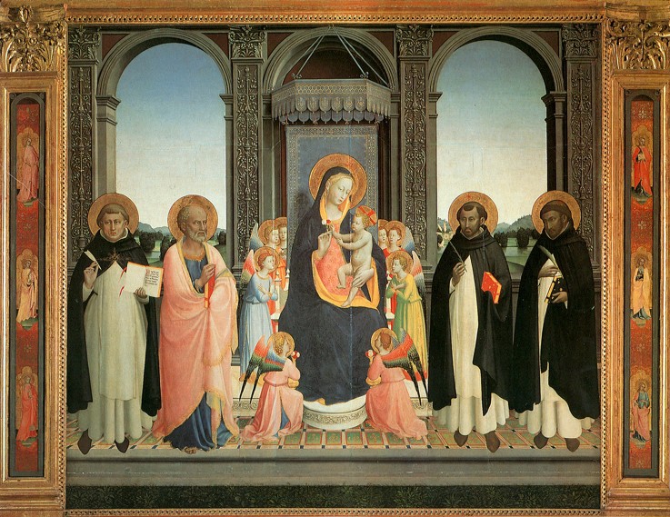 Fiesole Triptych from Fra Beato Angelico