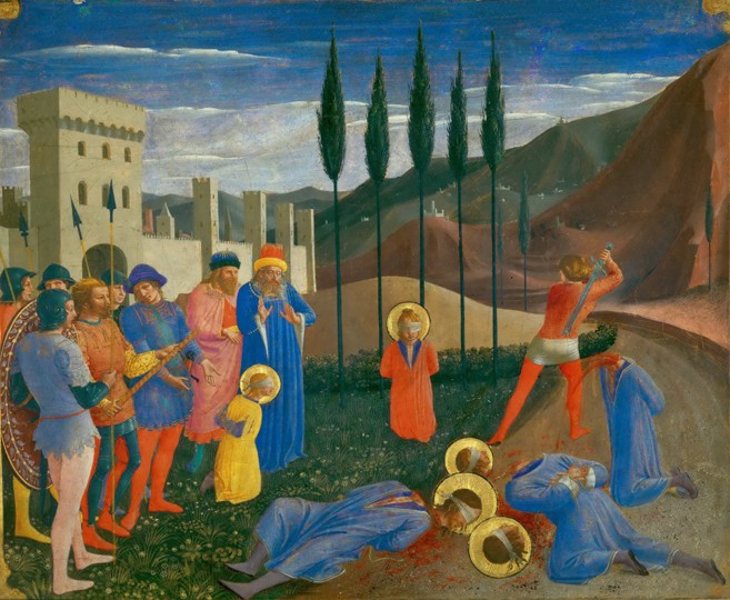 The Beheading of Saint Cosmas and Saint Damian from Fra Beato Angelico