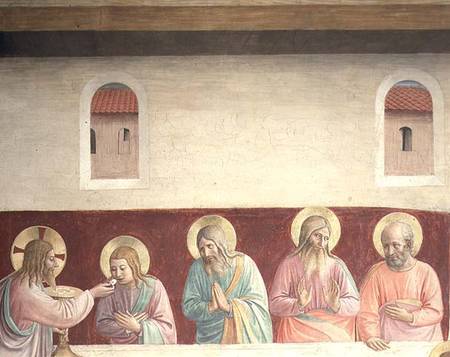 Detail from The Last Supper from Fra Beato Angelico