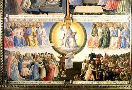 The Last Judgement Detail From Panel Fo Fra Angelico As Art Print Or Hand Painted Oil